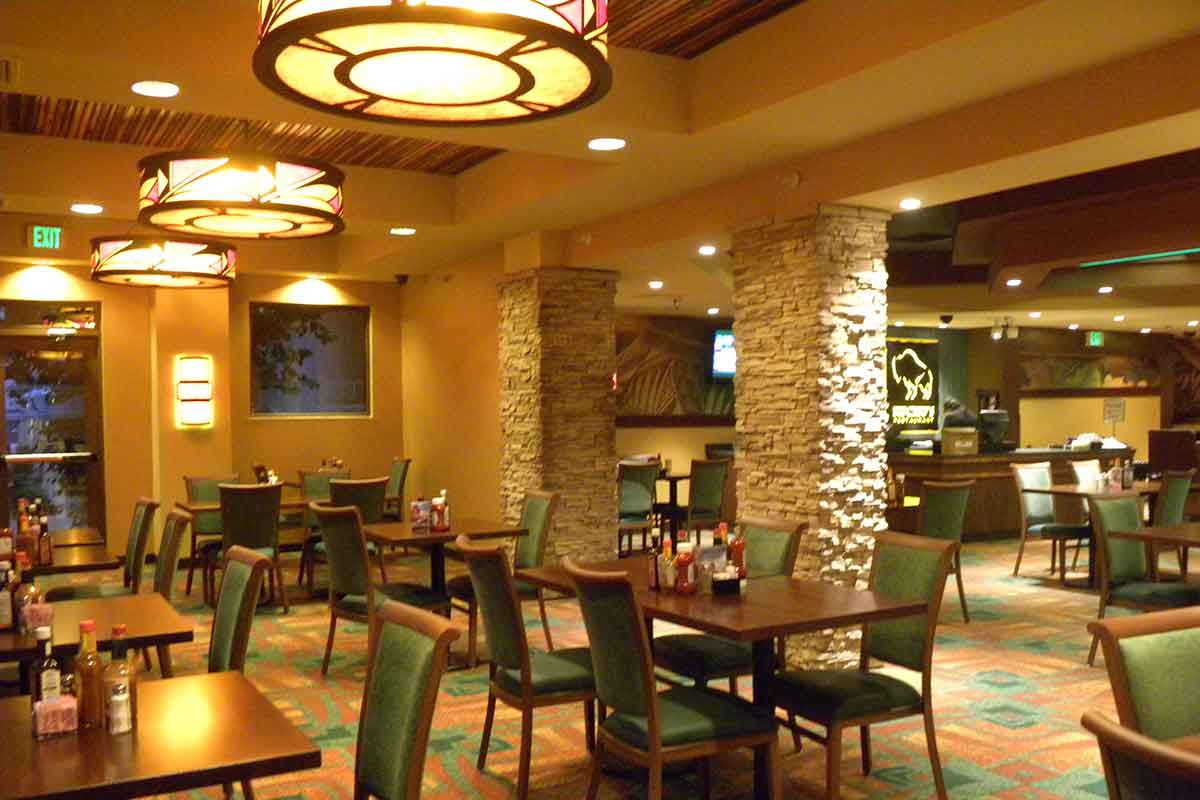 Dining Kuchu's Restaurant Ute Mountain Casino - Inside