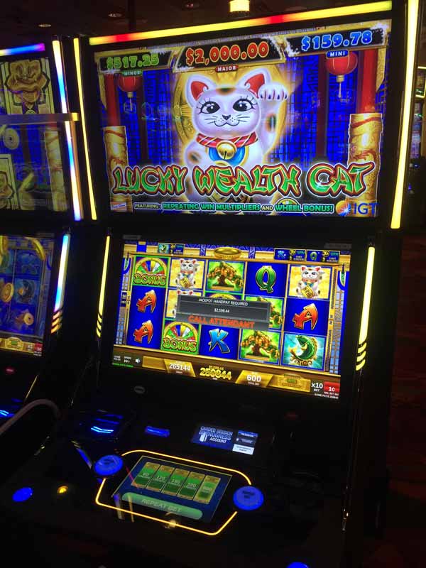 Jackpot Winners Colorado Ute Mountain Casino - 03022022 - Lucky Wealth Cat