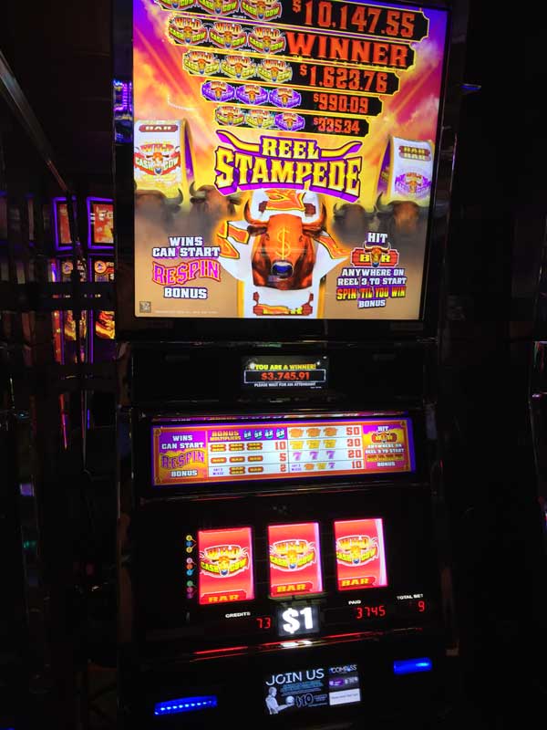 Jackpot Winners Colorado Ute Mountain Casino - 04092022 Reel Stampede