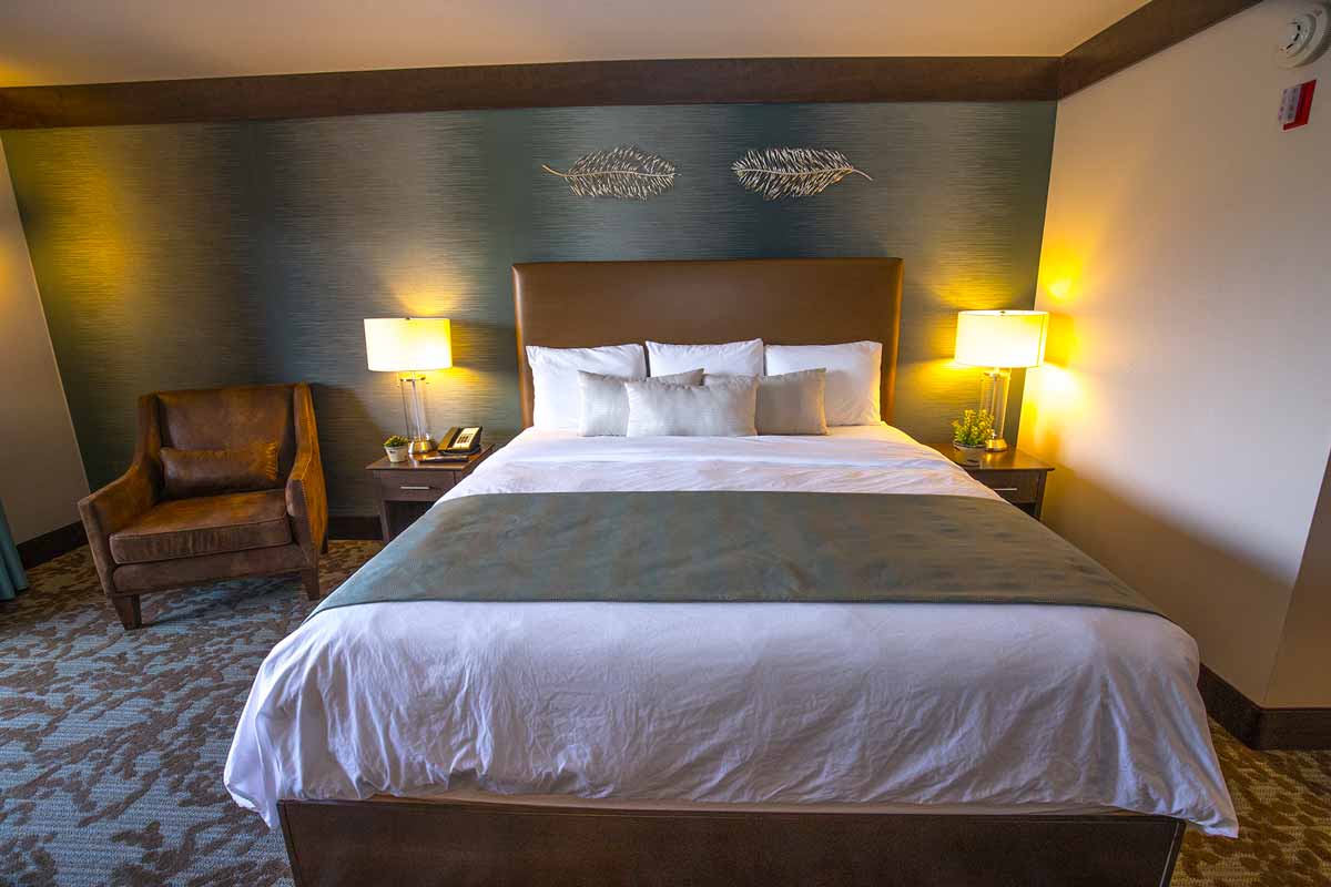 Ute Mountain Casino Hotel Rooms - King Sized Bed