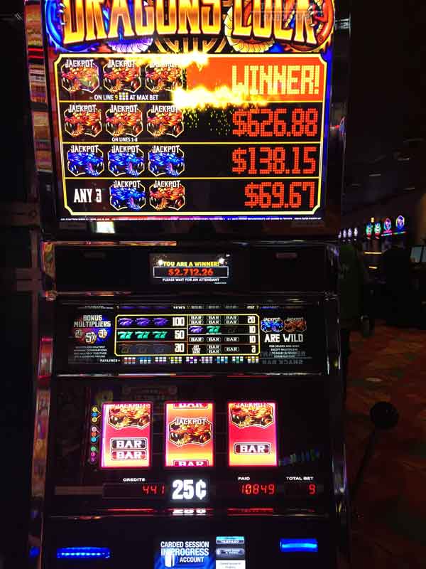 Colorado Jackpot Winners Ute Mountain Casino - 2712 May 2022 Dragon's Luck