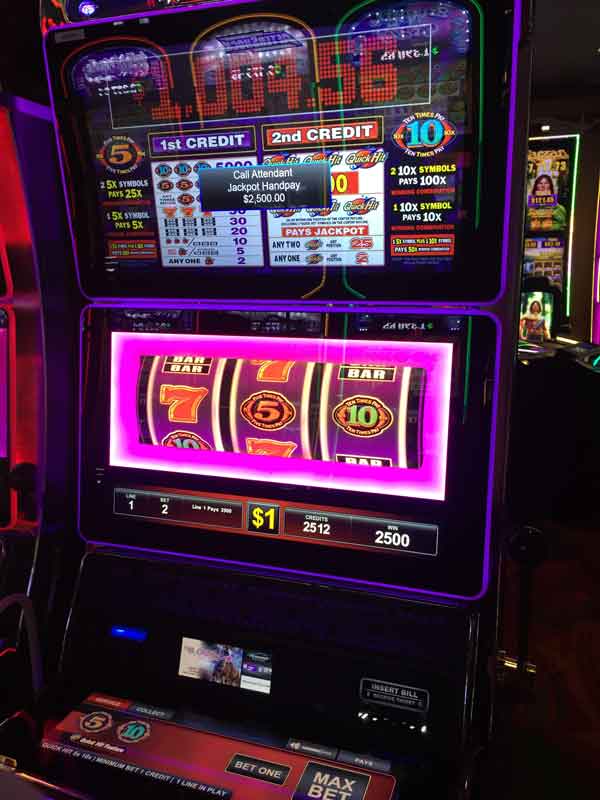 Colorado Jackpot Winners Ute Mountain Casino - 2500 June 2022 Slot