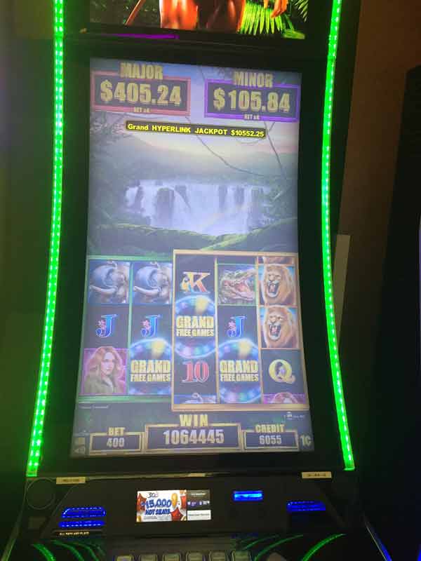 Colorado Jackpot Winners Ute Mountain Casino - $10,644.45 September 2022 Tarzan Slot