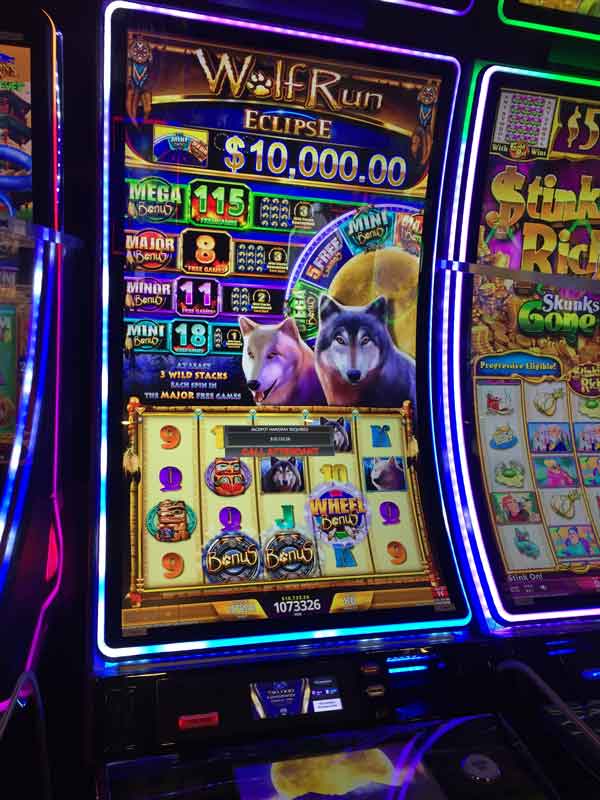 Colorado Jackpot Winners Ute Mountain Casino - $10,733.26 October 2022 Wolf Run Slot