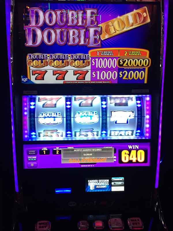 Colorado Jackpot Winners Ute Mountain Casino $3,200 October 2022 Double Double Gold