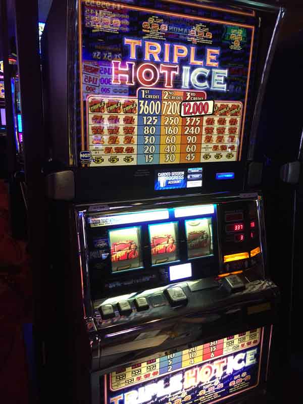 Colorado Jackpot Winners Ute Mountain Casino $12,000 November 2022 - Triple Hot Ice