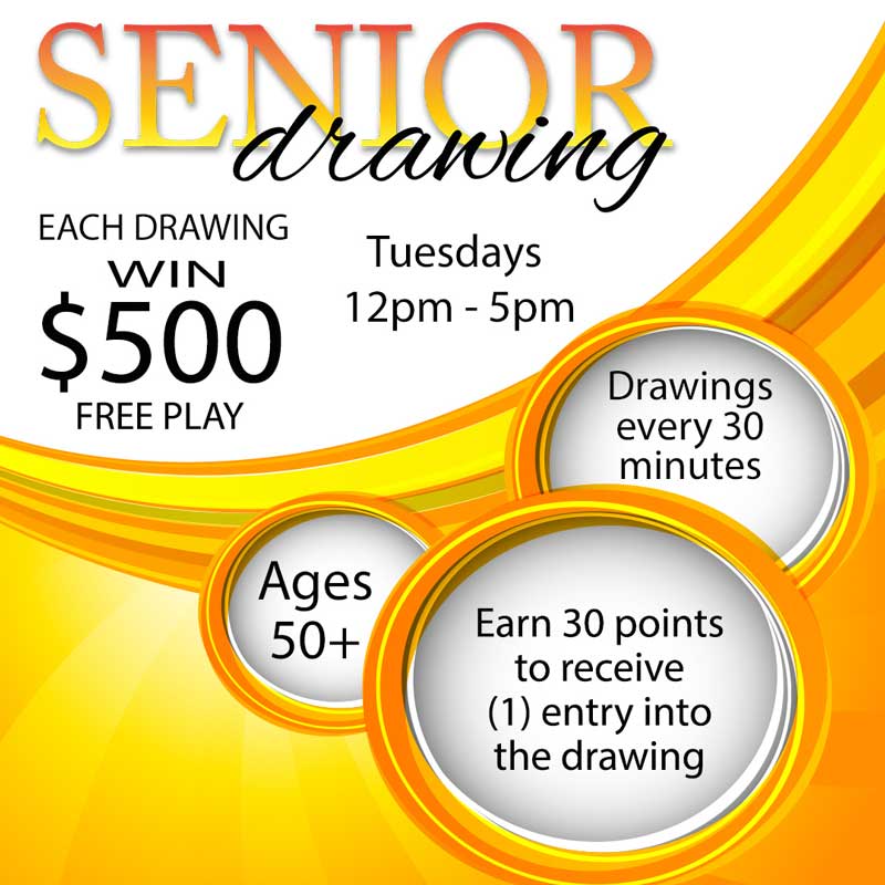 Senior Only Drawings Ute Mountain Casino 2024