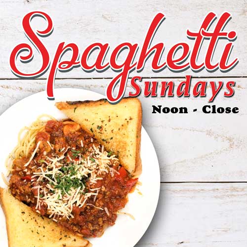 Spaghetti Sundays Ute Mountain Casino Promotions