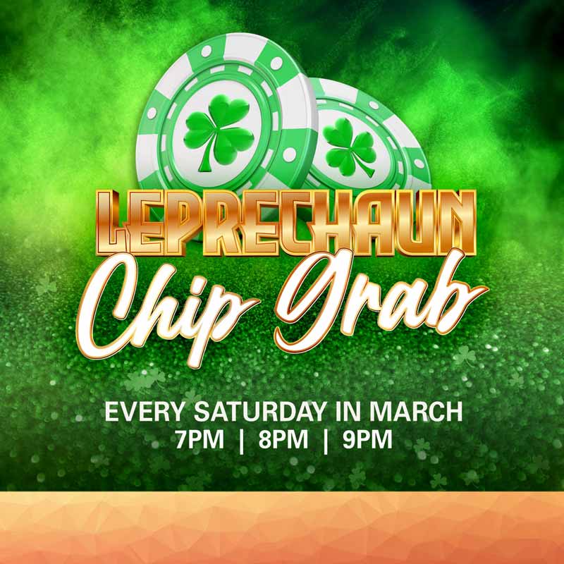 Table Games Leprechaun Chip Grab Ute Mountain Casino Promotions March 2024