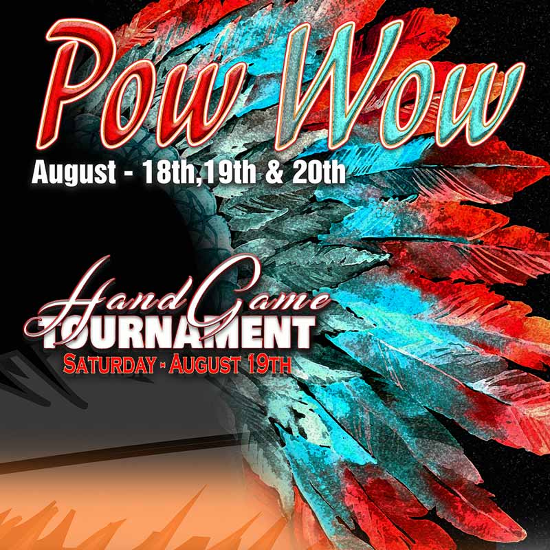 Pow Wow 2023 Ute Mountain Casino August Promo
