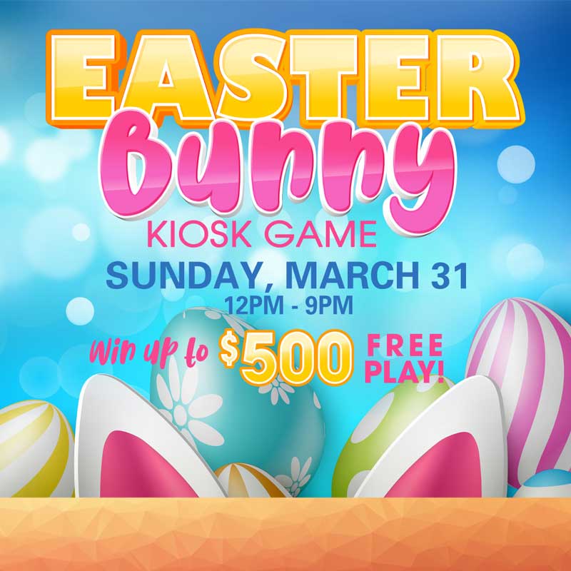 Easter Bunny Kiosk Game Ute Mountain Casino March 2024