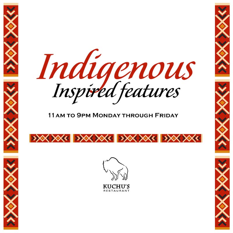 Indigenous Inspired Menu Kuchu's Restaurant Ute Mountain Casino Hotel