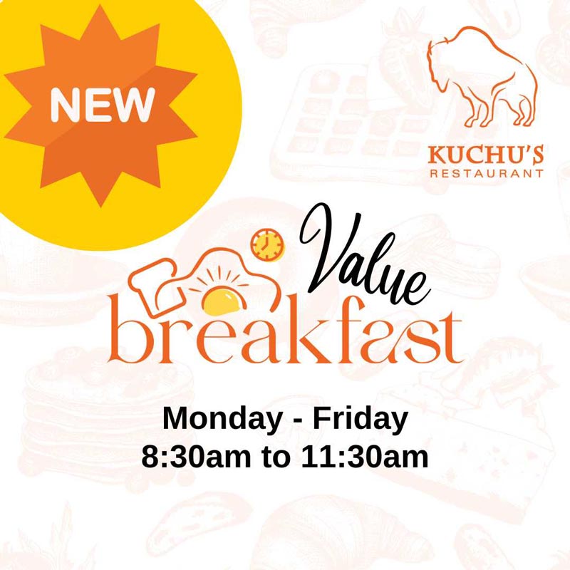 Value Breakfast Menu Kuchu's 2024