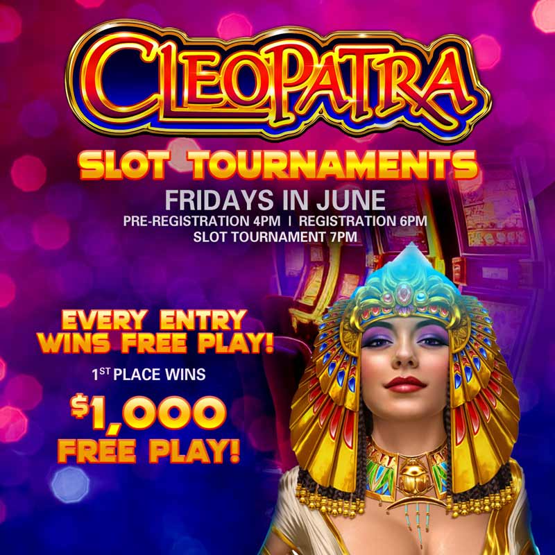 Cleopatra Slot Tournaments Ute Mountain Casino Hotel Promotions June 2024
