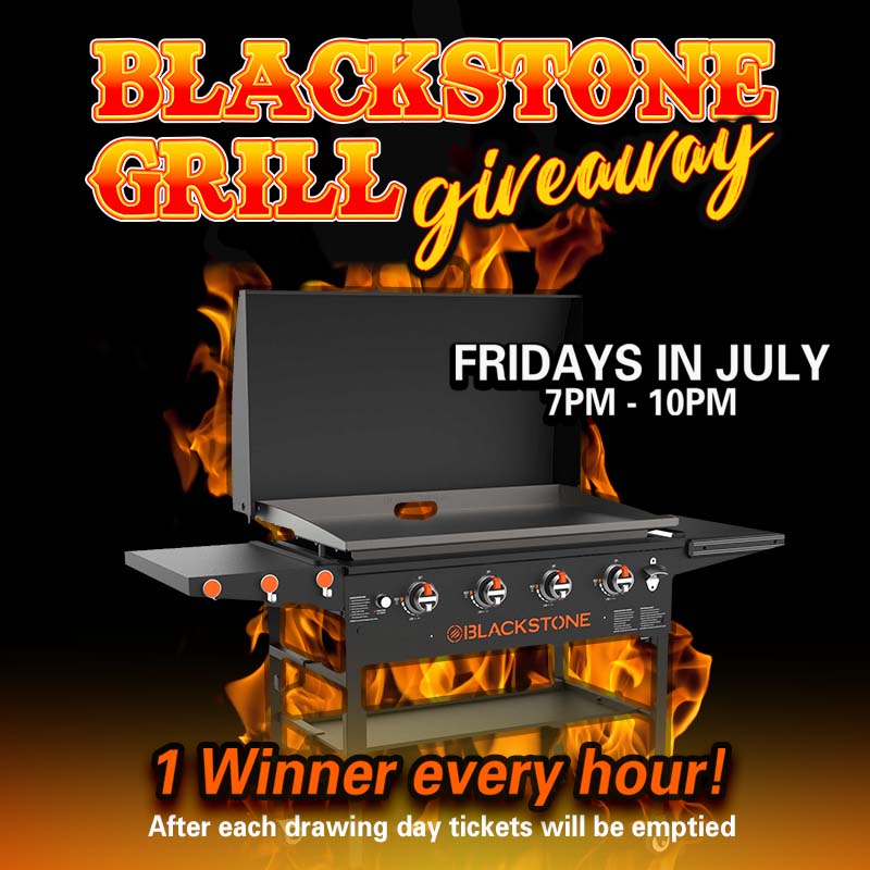 Blackstone Grill Giveaway Ute Mountain Casino Promotions July 2024