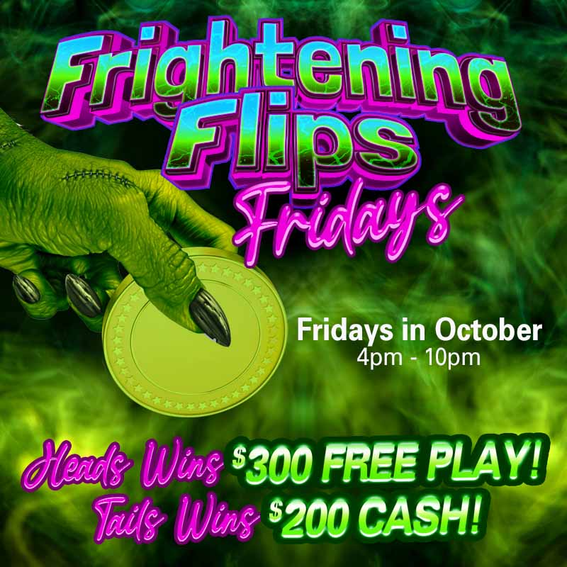 Frightening Flips Friday Ute Mountain Casino Promotions October 2024