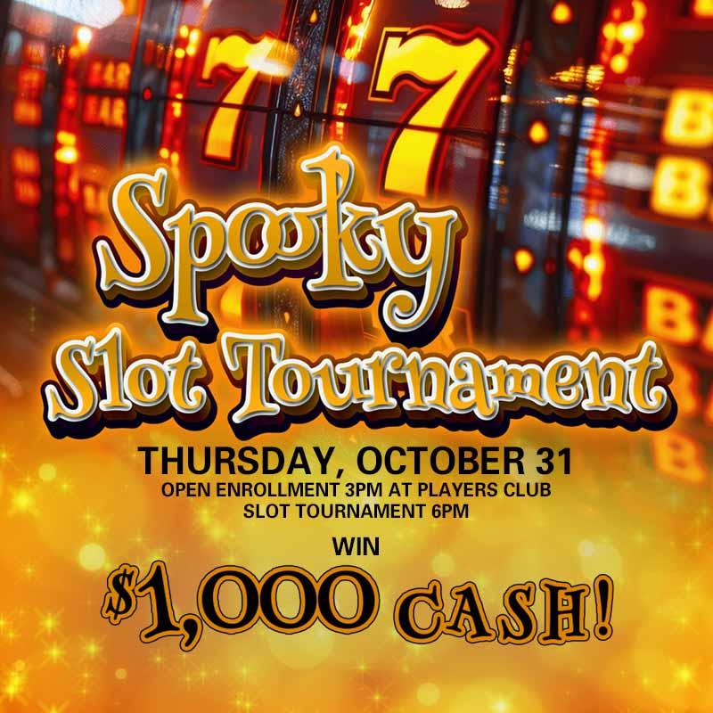 Spooky Slot Tournament Ute Mountain Casino October 31 2024