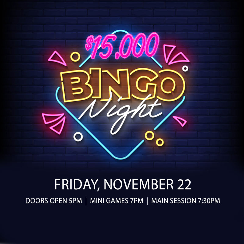 15K Bingo Night Ute Mountain Casino Hotel November 22 2024