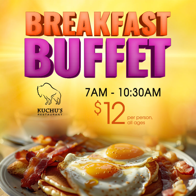 Breakfast Buffet Kuchus Restaurant Ute Mountain Casino Hotel